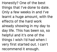 Expert Academy testimonial Claudia