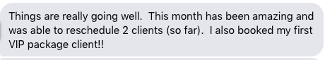 Kaelyn EA testimonial